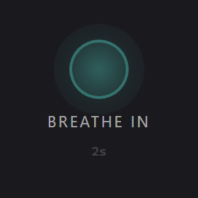 Breathe widget preview