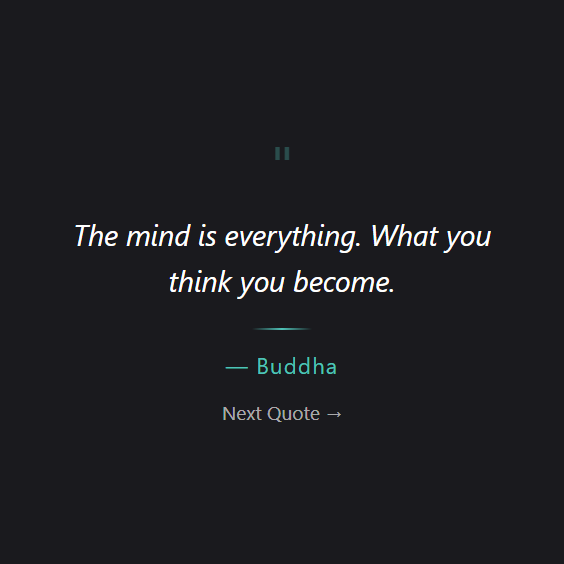 Daily Quote widget preview