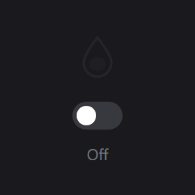 Display Tint widget preview