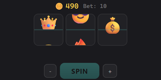 Slot Machine widget preview